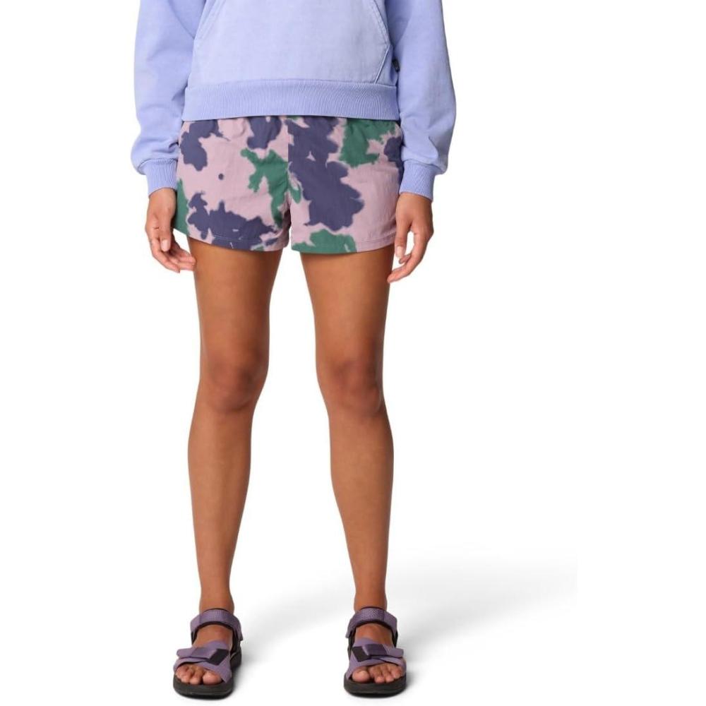 imageMountain Hardwear Womens Standard Stryder Swim ShortBlue Pine Blissed Dye Print