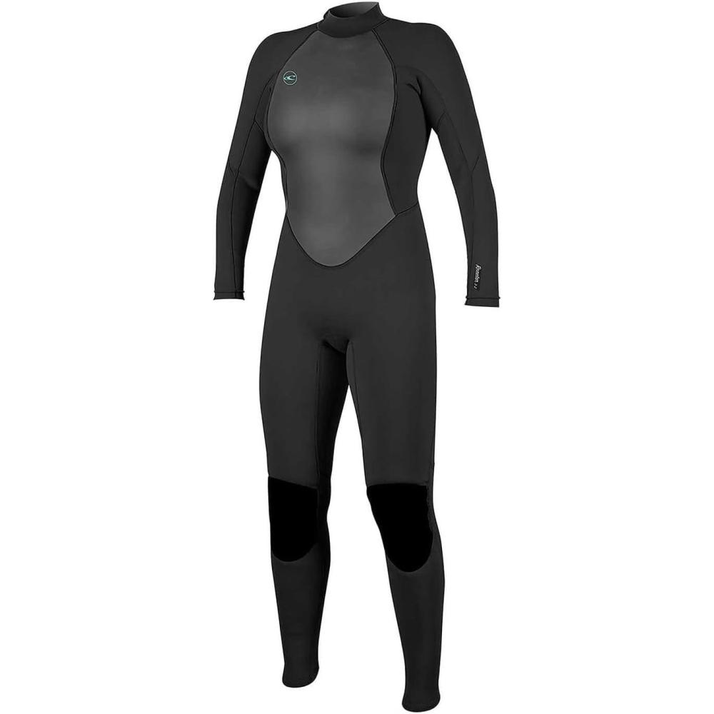 imageONeill Womens Reactor2 32mm Back Zip Full Wetsuit Lightweight Warmth with Good Flexibility for Surfing Paddleboarding KayakingBlackBlack