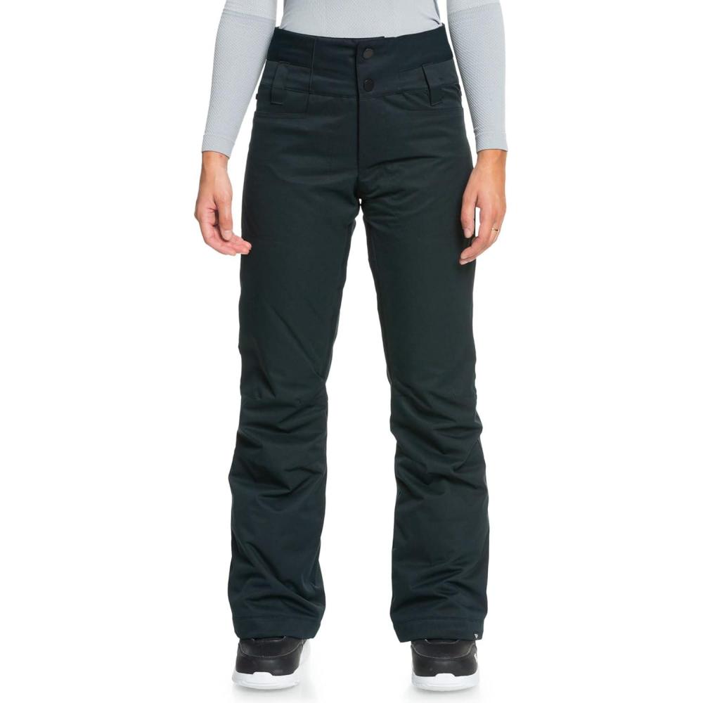 imageRoxy Womens Diversion Snow Pants with DryFlight Technology True Black Small