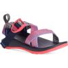 Chaco Z1 Ecotread Kids Sandal (Little Kid/Big Kid)(Penny Coral)