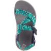 Chaco Z1 Ecotread Kids Sandal (Little Kid/Big Kid)(Zinzang Teal)