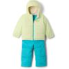 Columbia Toddler Unisex Double Flake II Set, Geyser/Chalk/Spring Yellow, 4T