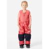 Helly-Hansen Kids Unisex Vertical Insulated Bib Pants for Ultimate Warmth and Comfort(098 Sunset Pink)