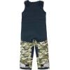 Helly-Hansen Kids Unisex Vertical Insulated Bib Pants for Ultimate Warmth and Comfort(431 Utility Green Camo)