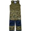Helly-Hansen Kids Unisex Vertical Insulated Bib Pants for Ultimate Warmth and Comfort(432 Utility Green Aop)