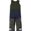 Helly-Hansen Kids Unisex Vertical Insulated Bib Pants for Ultimate Warmth and Comfort(468 Olive Aop)