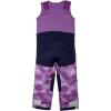 Helly-Hansen Kids Unisex Vertical Insulated Bib Pants for Ultimate Warmth and Comfort(678 Crushed Grape Aop)
