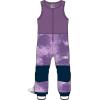 Helly-Hansen Kids Unisex Vertical Insulated Bib Pants for Ultimate Warmth and Comfort(678 Crushed Grape Aop)