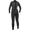 O’Neill Women’s Reactor-2 3:2mm Back Zip Full Wetsuit, Lightweight Warmth with Good Flexibility for Surfing, Paddleboarding, Kayaking(Black/Black)