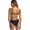 RHYTHM Women’s Classic Bralette Bikini Top(Black)
