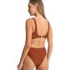 Rhythm Classic Crop Bikini Top – Women’s, Rust, M