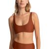 Rhythm Classic Crop Bikini Top – Women’s, Rust, M