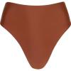 Rhythm Classic Hi Waist Bikini Bottom – Women’s, Rust, L