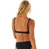 Rip Curl Women’s Premium Surf D-dd Cropped Bikini Top(Black)