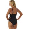 Rip Curl Women’s Premium Surf D-dd One Piece Swimsuit(Black)