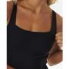 Rip Curl Women’s Premium Surf D-dd One Piece Swimsuit(Black)