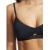 Seafolly Women’s Active Hybrid Bralette Bikini Top Swimsuit with Center Keyhole Detail(Eco Collective True Navy)