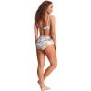 Seafolly Women’s High Waisted Full Coverage Low Legline Bikini Bottom Swimsuit(Coast to Coast Powder Blue)