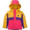 Burton Toddlers’ Ascutney 2L Jacket(Goldenrod/Imperial Purple/Azalea Pink)
