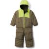 Columbia Toddler Unisex Double Flake II Set, Stone Green/Voltage/Greenscape, 4T