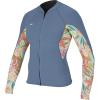 O’Neill Wetsuits Women’s Bahia Front Zip 1mm Jacket(Infinity/Dahlia)