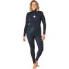Rip Curl – Women’s – Dawn Patrol 3/2 GB Steamer Chest-Zip Wetsuit – Black – Available in Women’s Size 4-16(8)