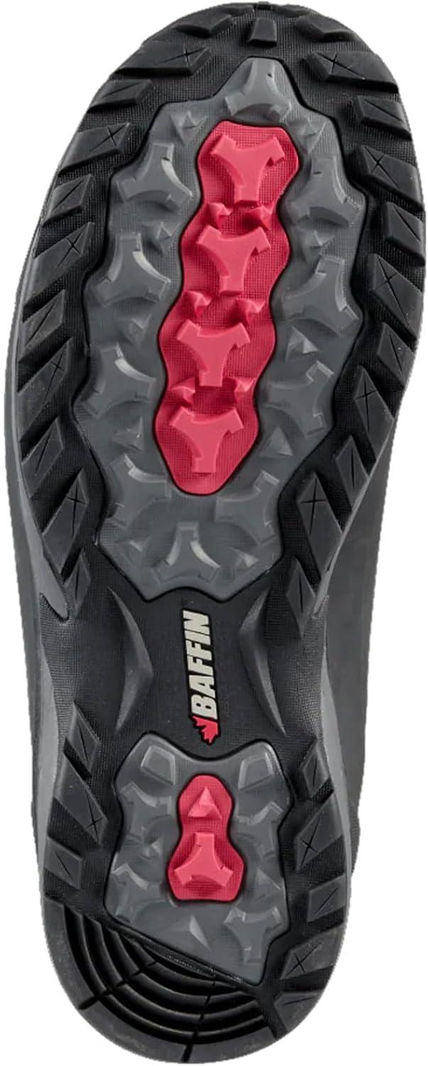 imageBaffin Mens BOREALIS Boots Waterproof Vegan Winter Sport Hiking Boots with Removable Insulated Liner Snowshoe CompatibleBlackout