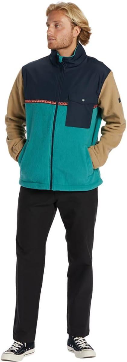 imageBillabong Mens Boundary Trail ZipUp Fleece PacificXL