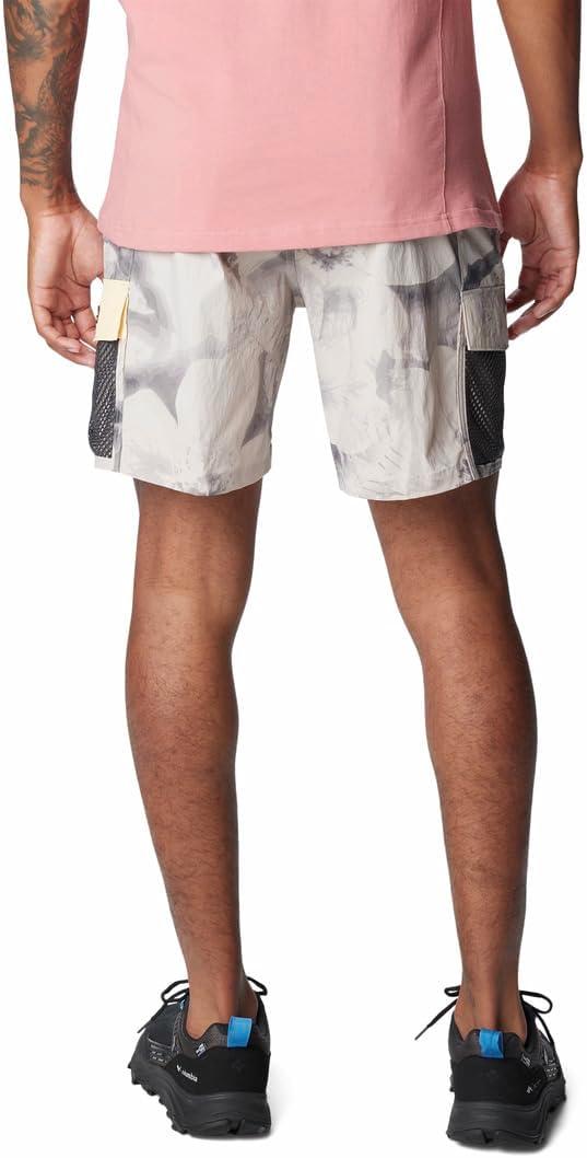 imageColumbia Mens Painted Peak ShortDark Stone Pearhip Print Sunkissed