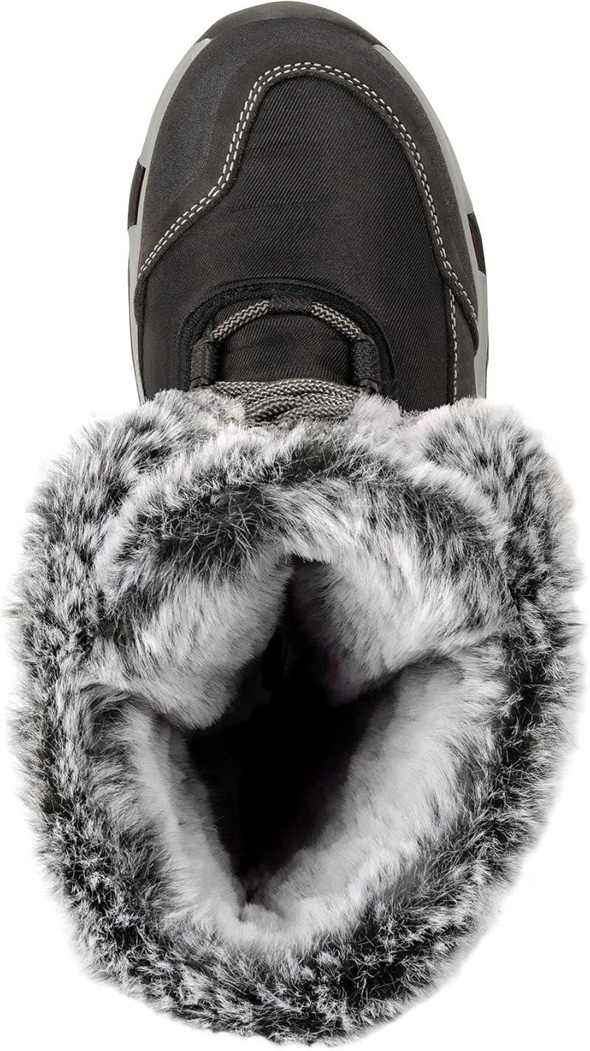 imageKorkers Womens South Lake Winter Boots Extra Cozy and Waterproof Includes Interchangeable TrailTrac SoleBlack