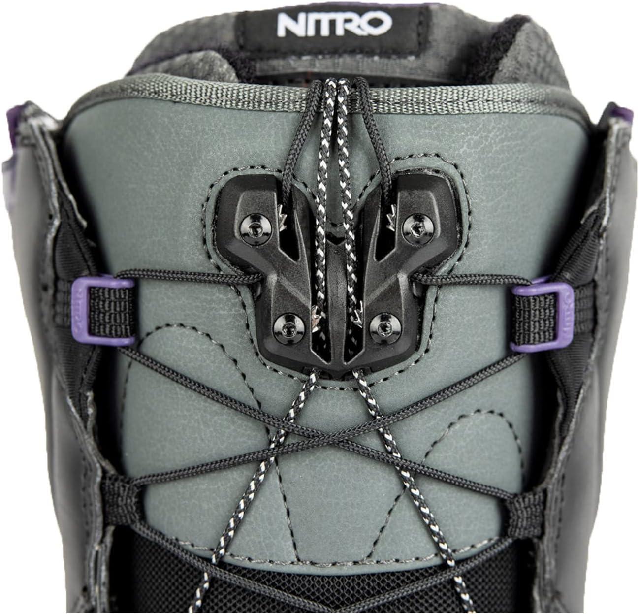 imageNitro Cave Step On TLS Womens Snowboard BootsBlackCharcoal