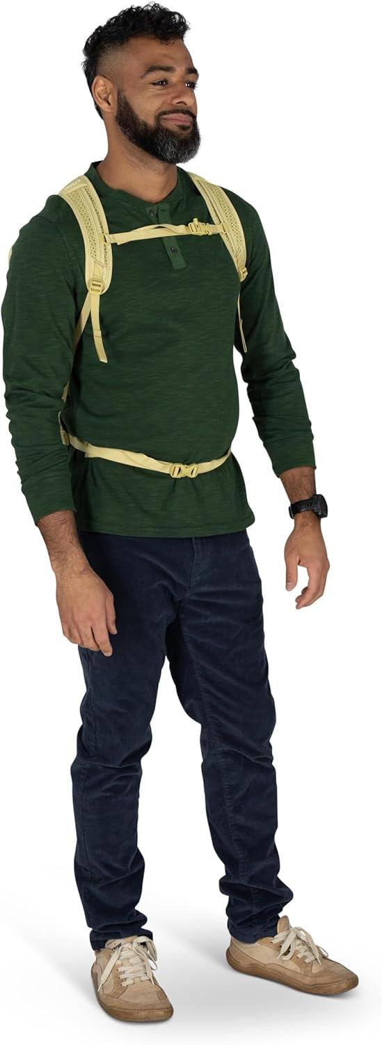 imageOsprey Daylite Plus Commuter Backpack Lightweight Everyday Pack with Laptop Sleeve and Water Bottle Pockets Ideal for Work School and Travel with Storage Smoky Desert PrintMagma BrownDaisy Printsevres Blue