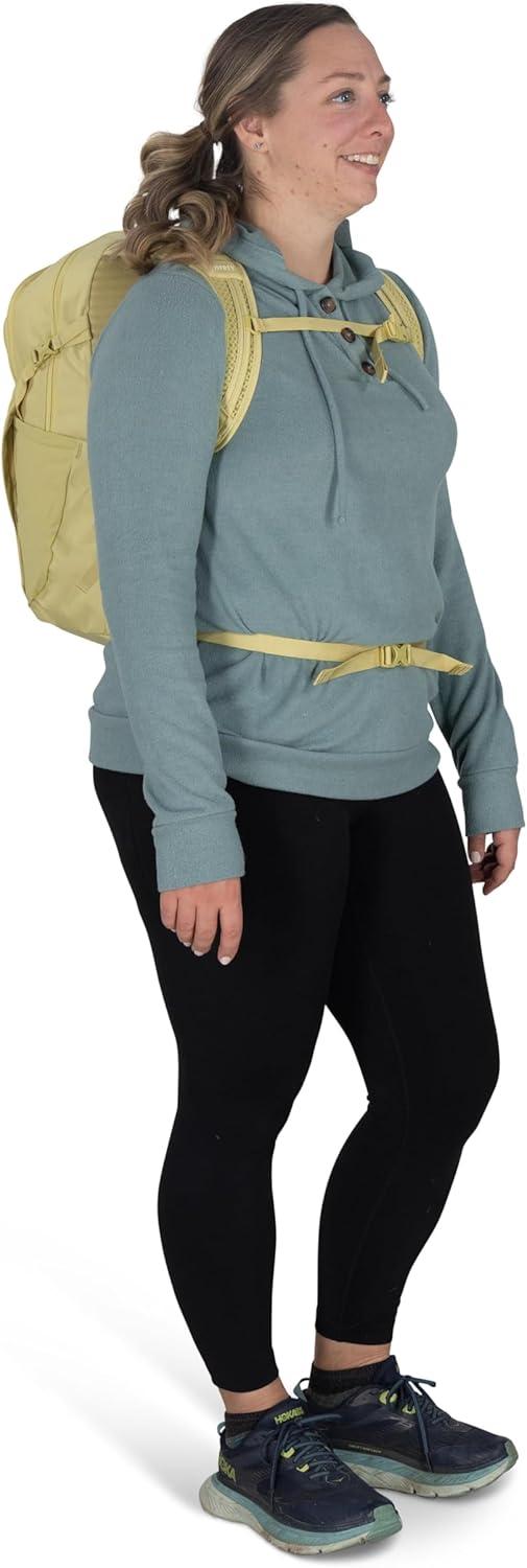 imageOsprey Daylite Plus Commuter Backpack Lightweight Everyday Pack with Laptop Sleeve and Water Bottle Pockets Ideal for Work School and Travel with Storage Smoky Desert PrintMagma BrownDaisy Printsevres Blue