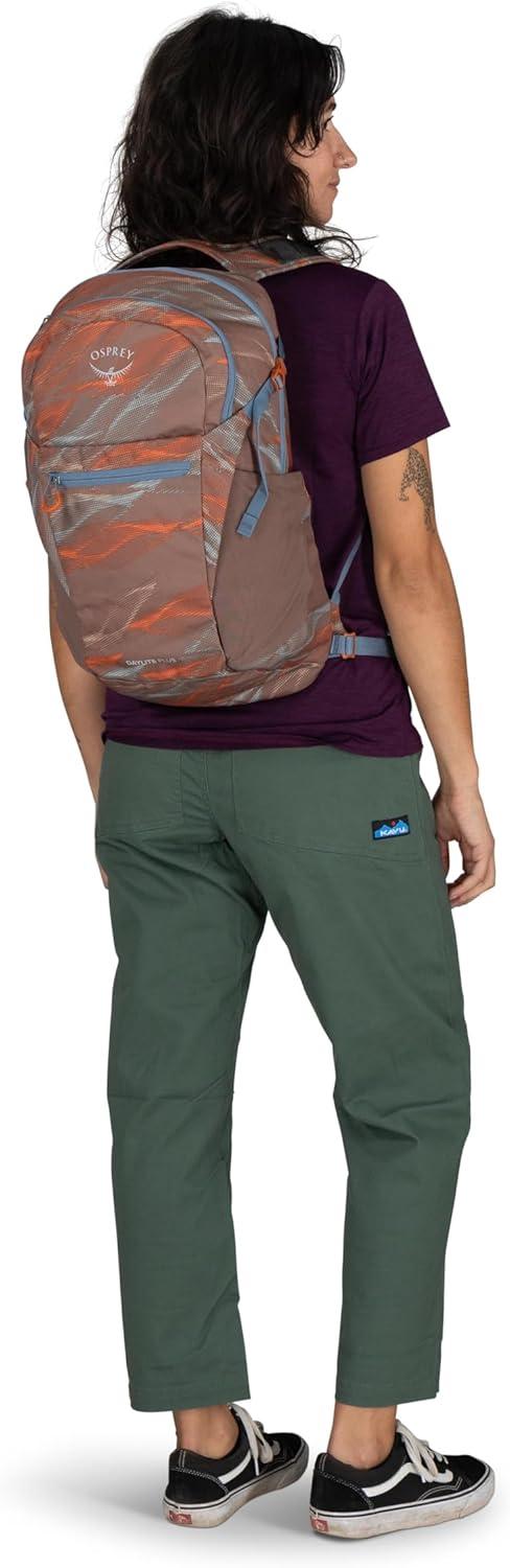 imageOsprey Daylite Plus Commuter Backpack Lightweight Everyday Pack with Laptop Sleeve and Water Bottle Pockets Ideal for Work School and Travel with Storage Smoky Desert PrintMagma BrownSmoky Desert PrintMagma Brown