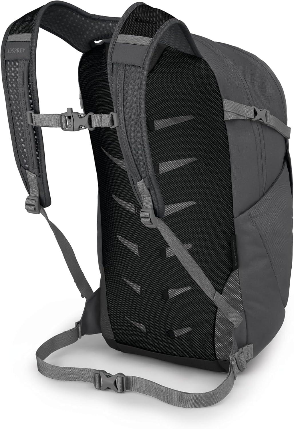 imageOsprey Daylite Plus Commuter Backpack Lightweight Everyday Pack with Laptop Sleeve and Water Bottle Pockets Ideal for Work School and Travel with Storage Smoky Desert PrintMagma BrownTunnel Vision Grey Amazon Exclusive