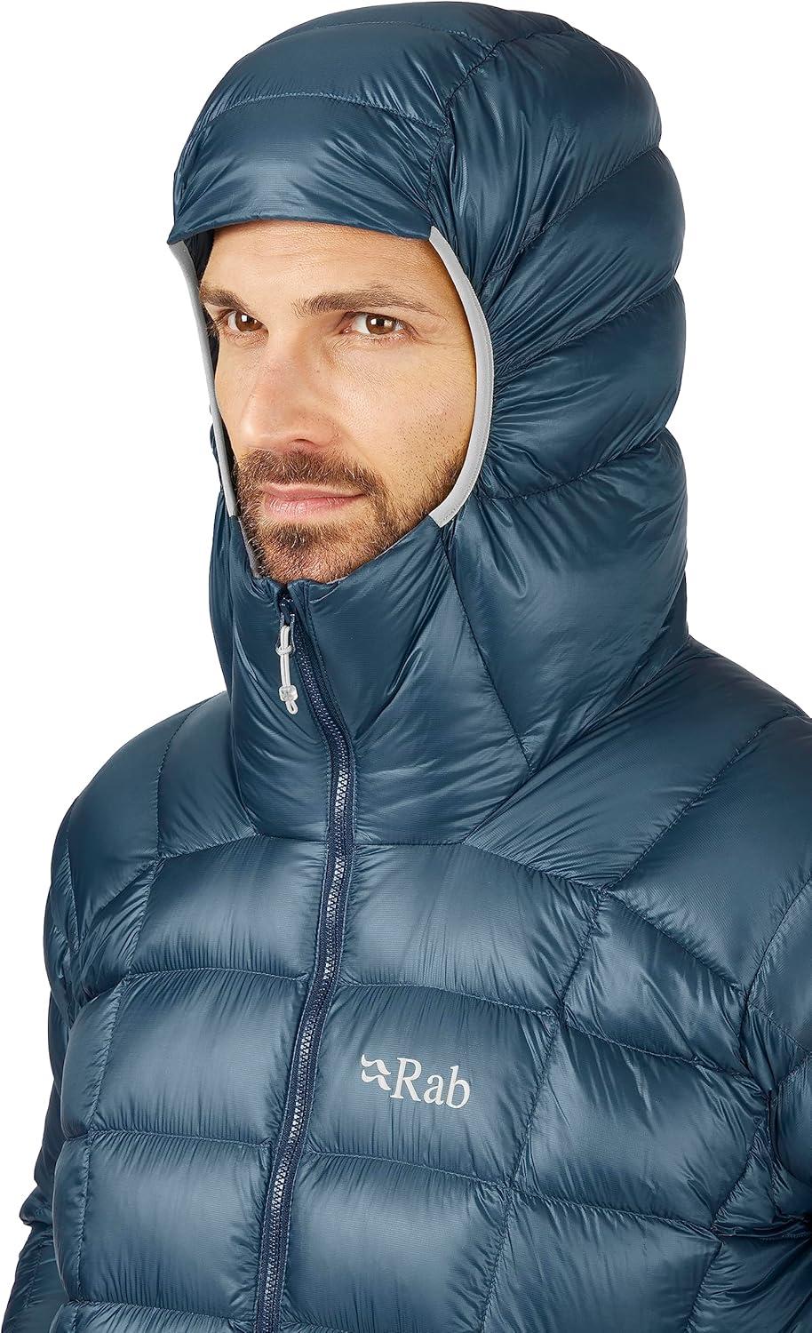 imageRab Mens Mythic G Down Jacket Lightweight Insulated Coat for Hiking Skiing ampamp MountaineeringOrion Blue