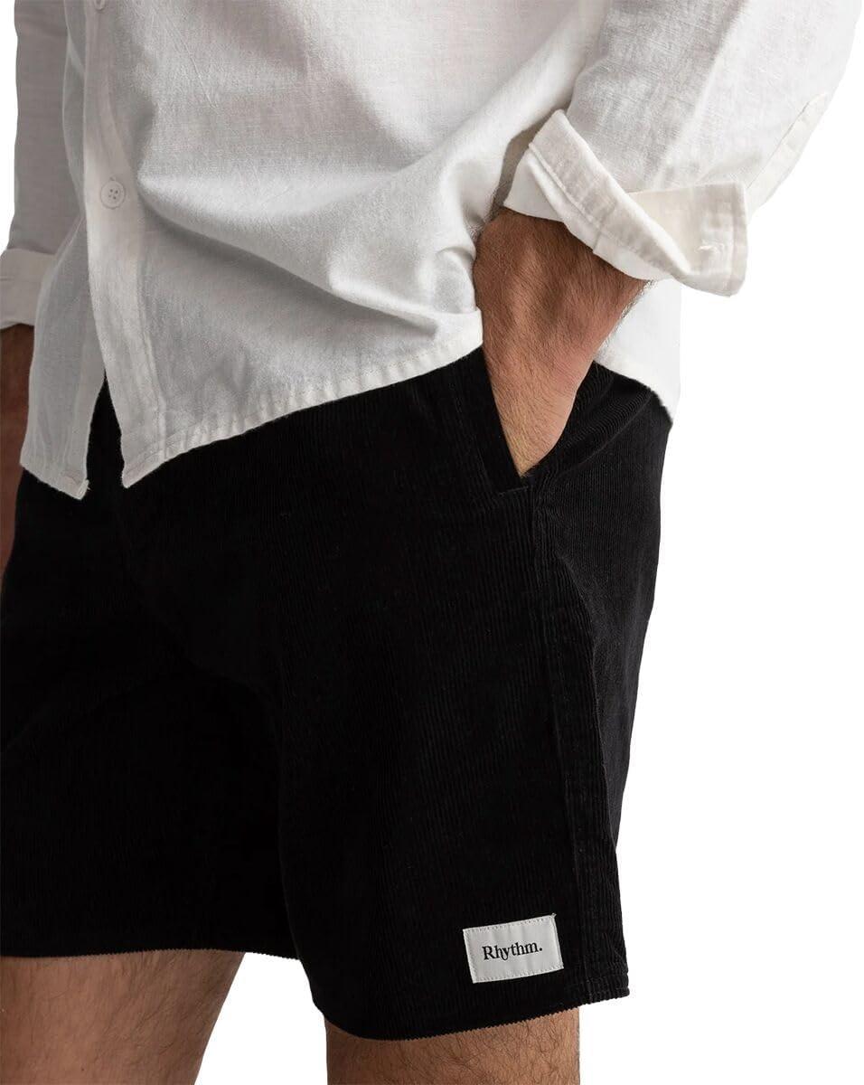 imageRhythm Classic Cord Jam Short  Mens Vintage Black XL