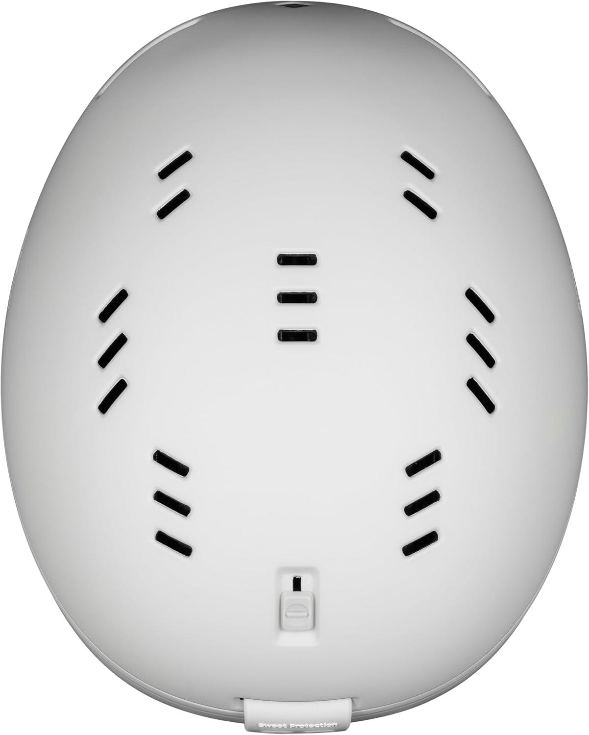 imageSweet Protection Adapter MIPS Helmet Adult Ski ampamp Snowboard Helmet with 19 Adjustable Vents ampamp Goggle Integration for Men ampamp WomenBronco White