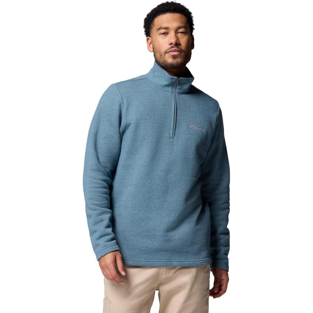 imageColumbia Mens Great Hart Mountain III Half ZipEverblue