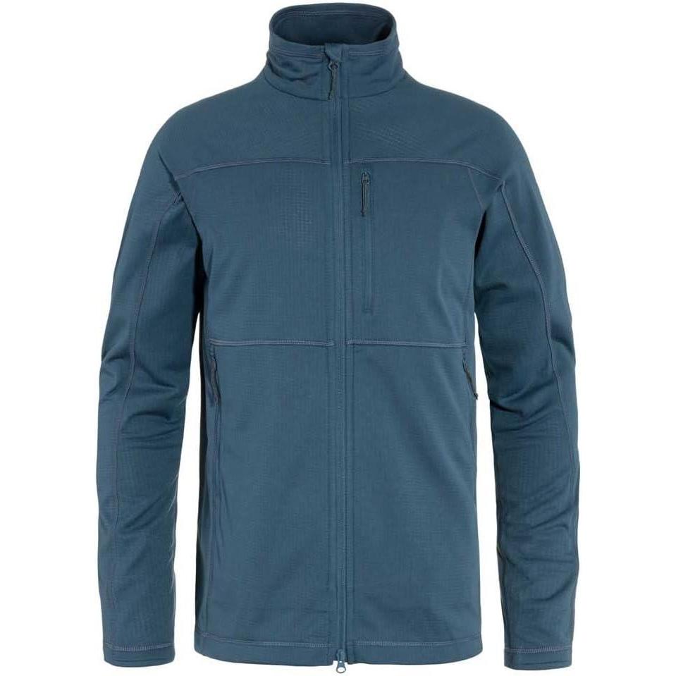 imageFjallraven Abisko Lite Fleece Jacket  MensIndigo Blue