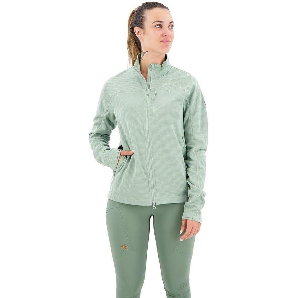 imageFjallraven Abisko Lite Fleece Jacket  MensMisty Green