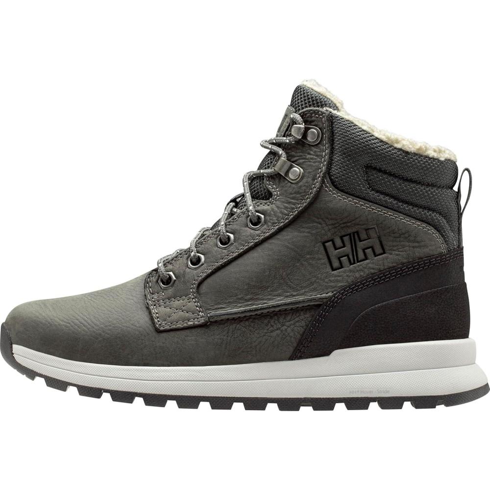 imageHellyHansen Mens Kelvin LX Waterproof Leather Winter Boots482 Beluga