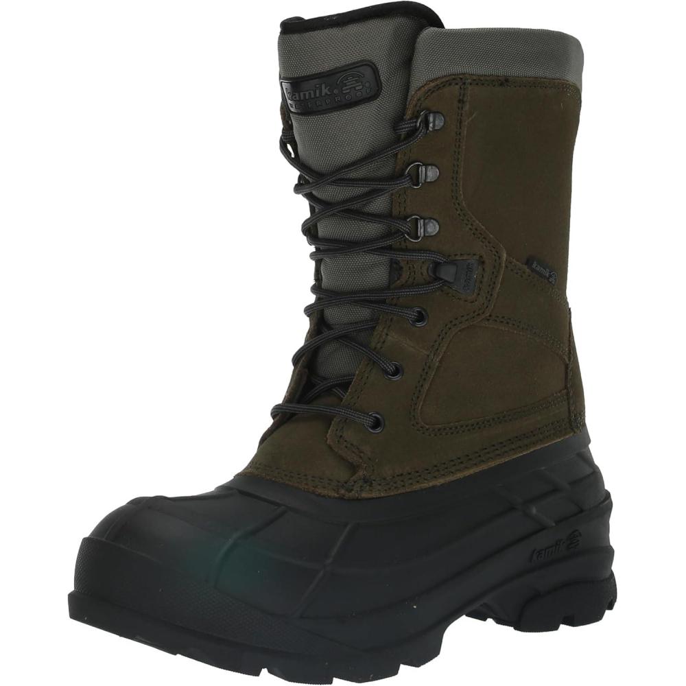 imageKamik Mens Nation Plus Snow BootDark Olive
