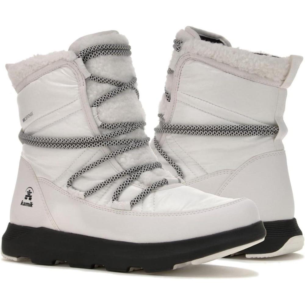 imageKamik Womens Lea Pull Winter BootsWhite