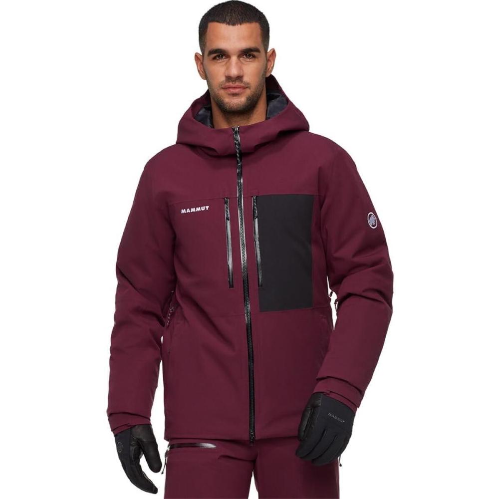 imageMammut Stoney HS Thermo Hooded Jacket  MensVinBlack