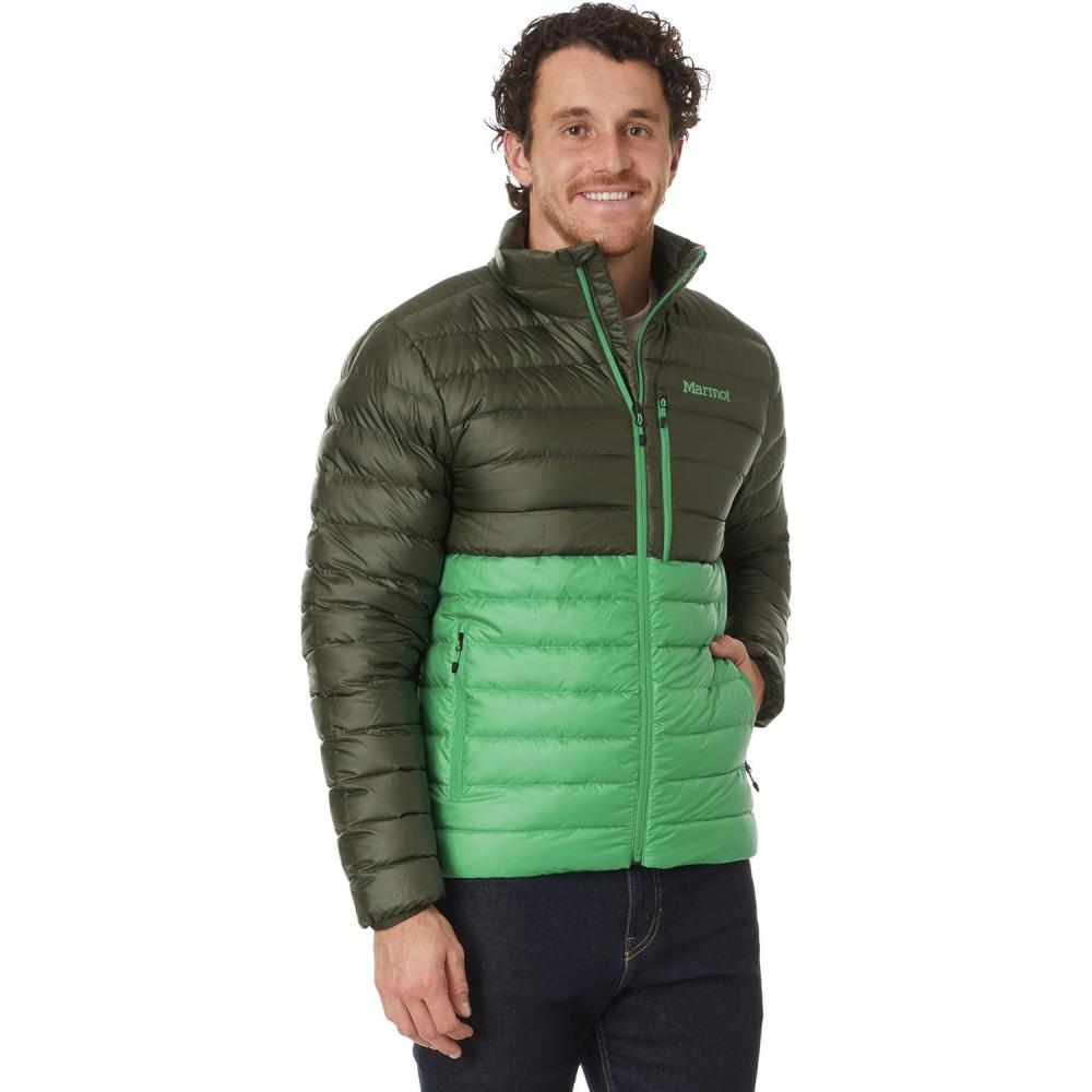 imageMarmot Mens Highlander JacketRosin GreenClover