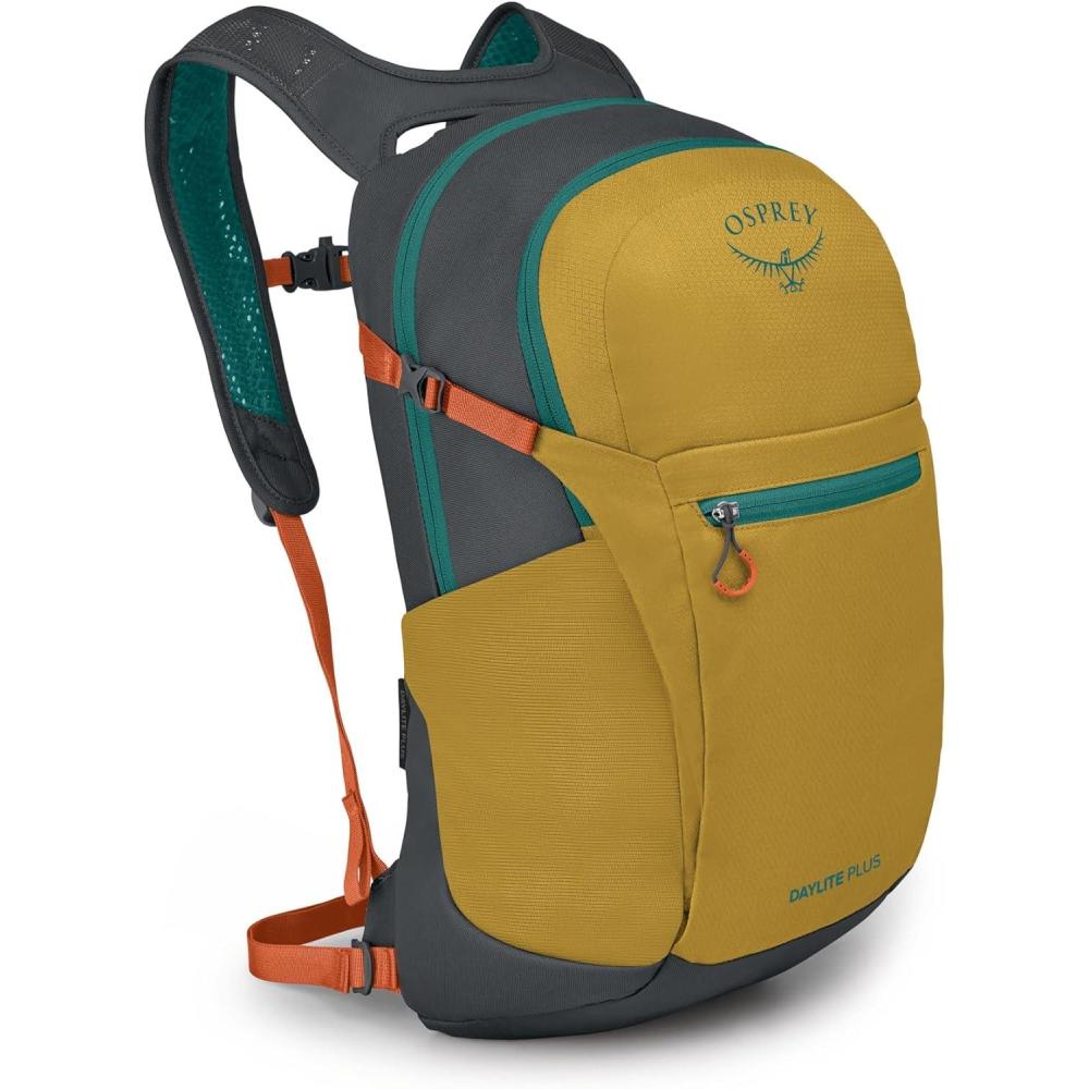 imageOsprey Daylite Plus Commuter Backpack Lightweight Everyday Pack with Laptop Sleeve and Water Bottle Pockets Ideal for Work School and Travel with Storage Smoky Desert PrintMagma BrownTumbleweed YellowTunnel Vision
