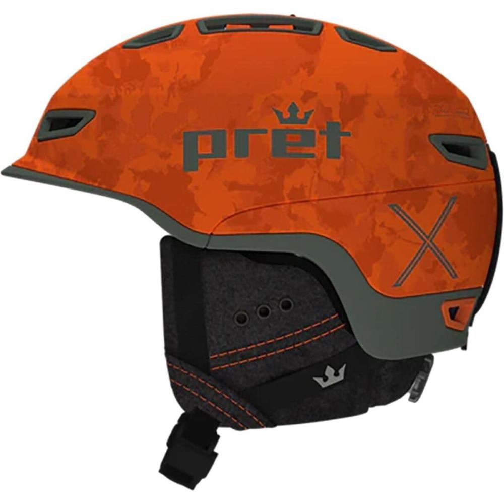 imagePret Helmets Fury X MIPS Helmet Orange Storm S