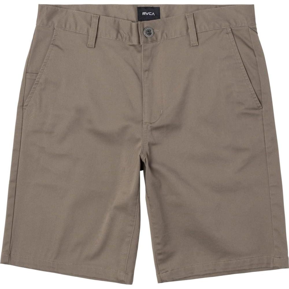 imageRVCA Mens The Weekend Stretch ShortsWeekendDark Khaki