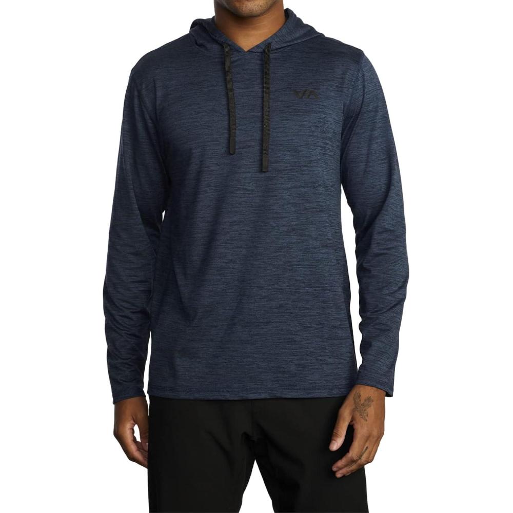 imageRVCA Mens Va Essential Pullover HoodieCableMidnight
